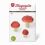 Mini Garden Toadstool DIY Paper Craft Template