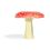 Mini Garden Toadstool DIY Paper Craft Template