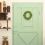 Mini Garden Wreath DIY Paper Craft Sheet