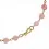 Collier Felicitas - Bijou romain - Collier rose