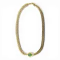 Kette Cassia - Römer Schmuck - Fayum Collier Grün