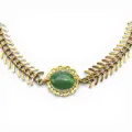 Kette Cassia - Römer Schmuck - Fayum Collier Grün