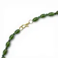 Valeria Necklace - Roman Jewelry - Green Lunulae