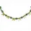 Valeria Necklace - Roman Jewelry - Green Lunulae