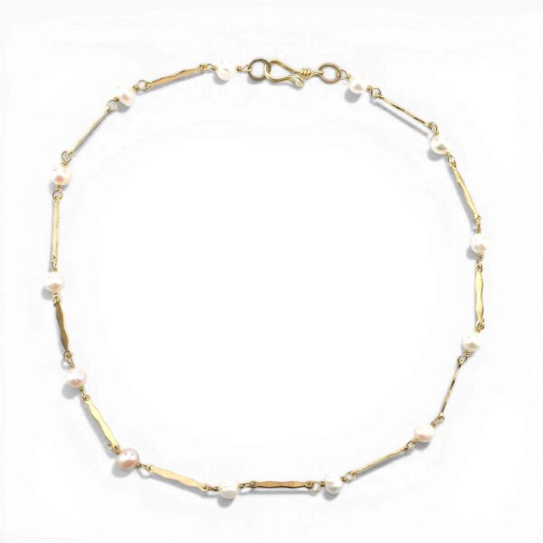 Collar Octavia - Joyería Romana - Perla Blanca
