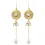 Boucles d’oreilles Claudia – style romain antique
