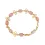Brazalete Livia - Cuarzo cereza rosa