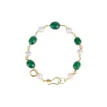 Armband Pompeji Perlen und  Amazonit