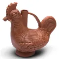 Hahn-Askos - Pompeji Replik aus dem Thermopolium der...