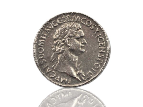Domiciano Sesterz - antigua réplica de las monedas del emperador romano
