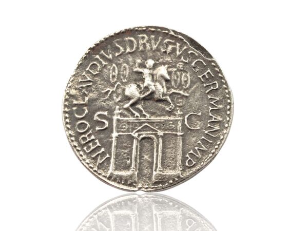 Claudius Sesterz - alte römische Kaiser Münzen Replik