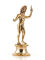 Bronzestatuette Jupiter Zeus, höchster römischer Gott und Herrscher des Olymp, Lararium Replik 12cm