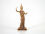 Bronzestatuette Minerva Athene, römische Göttin der Weisheit und Handwerkskunst, Lararium Replik 11cm