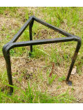 tripod hand forged from iron