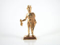 Statue Merkur - Hermes, echte Bronze, 10cm, römisch griechische Gottheit der Händler und Götterbote
