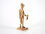 Statue Mercury - Hermes, real bronze, 10cm, roman greek deity of merchants and messenger of the gods