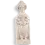 Statuette Dea Nutrix, stillende gallorömische Muttergöttin, Replik nach Argentomagus 15 cm