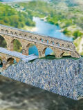 Schreiber Bastelbogen Pont du Gard - römischer Aquädukt
