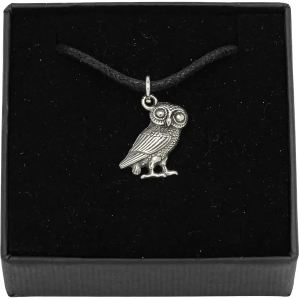 Pendentif chouette, amulette grecque