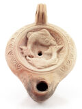 Lámpara de aceite Zodíaco Piscis signo zodiacal de los romanos