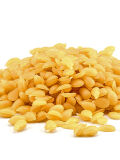 100% beeswax granules - wax pearls gold-coloured 1000g - beeswax granules as pastilles