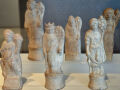 Statuette Fortuna Tyche, römische Göttin von Glück und Schicksal, Lararium Replik 18 cm