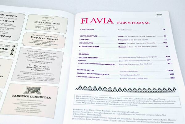 Flavia Forum feminae - RÃ¶mer Zeitung - Number 1