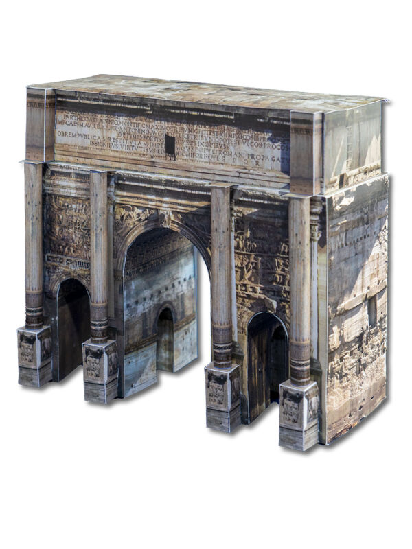 Templates Roman triumphal arch - handicraft arch Rome