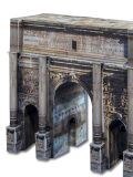 Bastelvorlagen Römischer Triumphbogen - Bastelbogen Rom