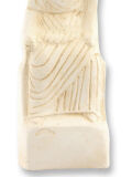 Statuette Fortuna Tyche, römische Glücksgöttin und Göttin des Schicksals, Lararium Replik 14 cm