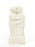 Statue loving couple, Roman sculpture replica
