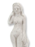 Statue Vénus - Aphrodite, patine claire, 16 cm, déesse gréco-romaine de lamour et de la beauté