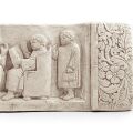 Relieve con escena escolar de Neumagen (Tréveris), decoración de pared romana antigua