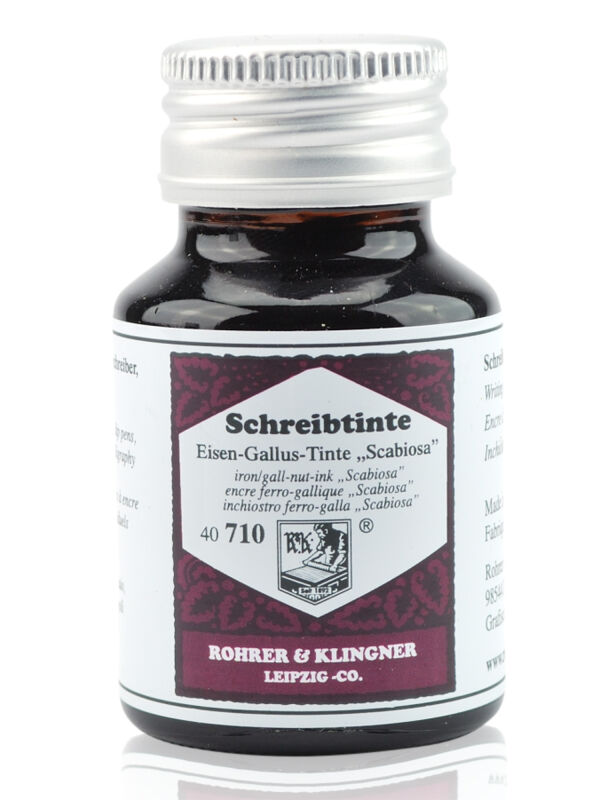 Schreibtinte Eisen-Gallus-Tinte Scabiosa 50 ml
