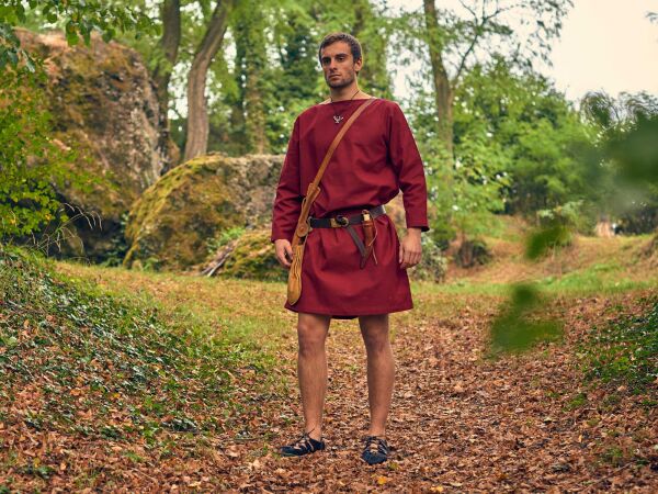 Tunique rouge - Vêtements romains XL