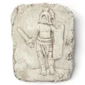 Relief gladiator from Aquileia, ancient Roman wall...