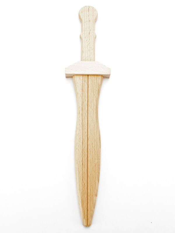 hell Römerschwert Holzschwert Schwert Kinderschwert aus Holz mit Hülle 