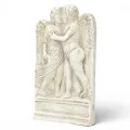 Relief Cupid and Psyche, antique Roman wall decoration