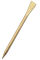 Griffel Messing, stylus aurichalcum 15cm, geschmiedet