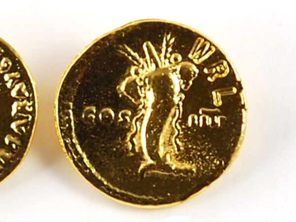 Domitian Aureus - ancient roman emperor coins replica