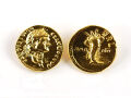 Domitian Aureus - alte römische Kaiser Münzen...