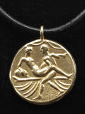 Pendant brothel coin Spintria XIII, bronze