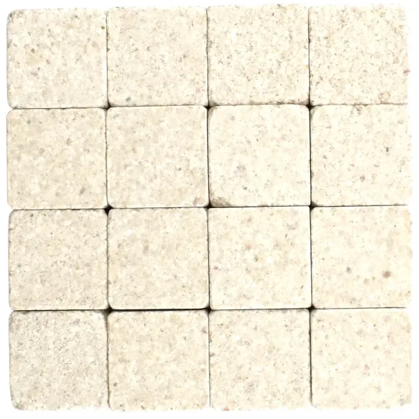 Mosaiksteine Byzantic weiß - 10x10x4mm