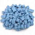Mosaïques Byzantic bleu - 10x10x4mm