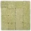 Piedras de mosaico Verde helecho bizantino - 10x10x4mm