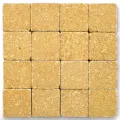 Mosaic tiles Byzantic yellow - 10x10x4mm