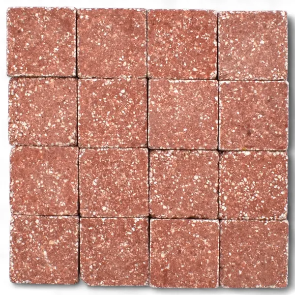 Mosaïques Byzantic rouge - 10x10x4mm