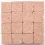Mosaiksteine Byzantic rosa - 10x10x4mm