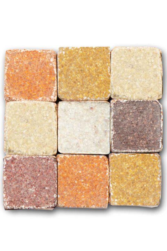 Piedras de mosaico Mezcla de tierra bizantina - 10x10x4mm