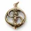 Anhänger Trompeten Ornament, Bronze, römisches Amulett